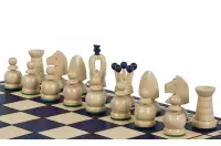 SZACHY KRÓLEWSKIE DUŻE kolor niebieski